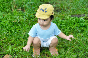 Adorable Indonesian Toddler