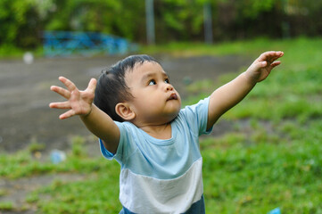 Adorable Indonesian Toddler