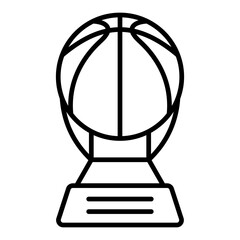 Basketball trophy Icon