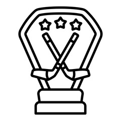 Hockey trophy Icon
