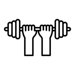 Weightlifting Icon