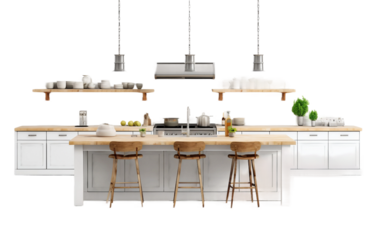 interior of a kitchen