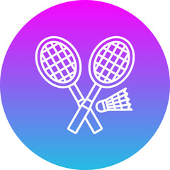 Badminton Icon