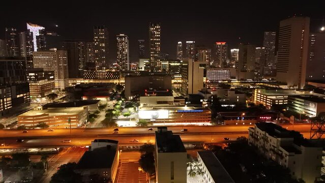 Downtown Miami 4k Video
