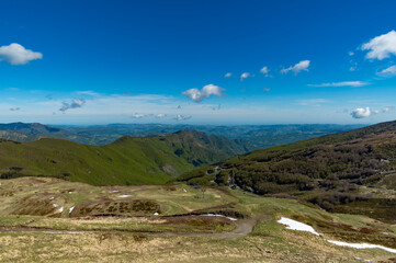 Vista sulla valle modenese dal Corno alle Scale