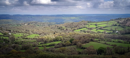 Dartmoor Landscape in Devon, UK - British Moorland Wilderness