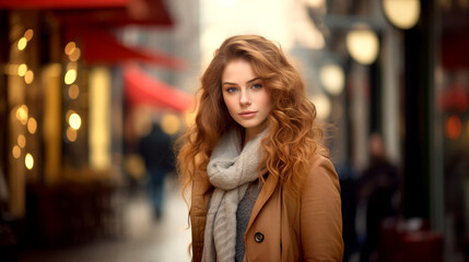 Fototapeta premium portrait of a woman beauty