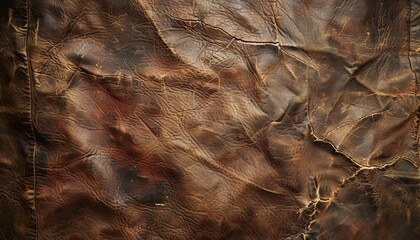 Old leather surface or backdrop