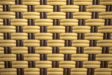 Photo texture of the wicker chair.
