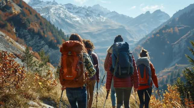 A bunch of pals going on a walk in a hilly area; their varied experiences enriching the experience as they overcome obstacles and take in the splendour of nature..