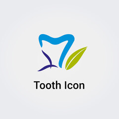 Icône Logo Dent / Dentiste pour Design Logos - Illustration Graphique pour Soins dentaires Clinique médicale Santé