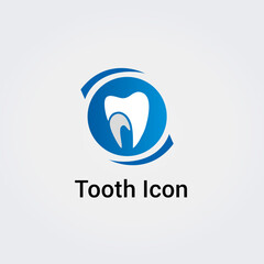 Icône Logo Dent / Dentiste pour Design Logos - Illustration Graphique pour Soins dentaires Clinique médicale Santé