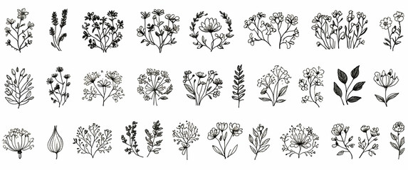 pattern with flowers