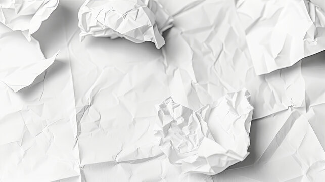 A crumpled paper: folds tell stories, wrinkles hold memories, imperfections reveal beauty in impermanence.