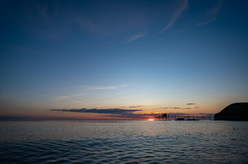 Sonnenaufgang Trabocco Punta