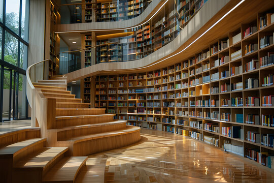 Bibliothek: Ein Raum des Wissens und der Bildung