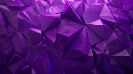 Obraz premium An eye-catching vibrant purple geometric abstract background, perfect for bold and modern graphic designs.