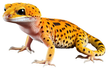 Naklejka premium PNG Gecko amphibian wildlife reptile.