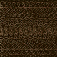 Abstract Geometric Pattern with Overlapping Lines and Gradient Background