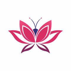 A butterfly logo vector art illustration (15)