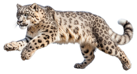 Naklejka premium PNG Wildlife leopard animal mammal.