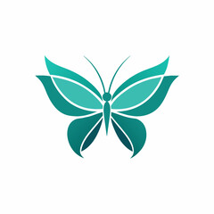 A butterfly logo vector art illustration (57)