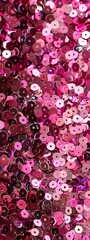 Fototapeta premium background of pink sequins.