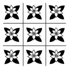 a high-resolution vector art illustration of a Magnolia flower (28)