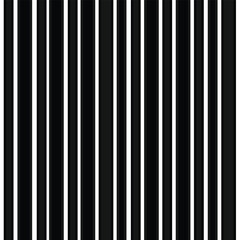 Obraz premium Seamless vector color background fabric pattern stripe balance stripe patterns cute vertical black color dark tone stripes different size symmetric fabric black pattern illustration wallpaper.