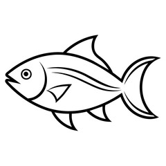 Fish logo vector art illustration (7)