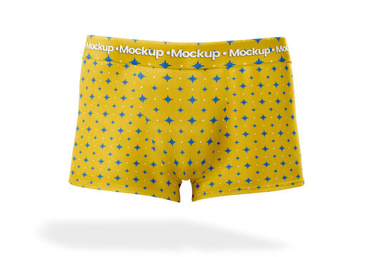 Male Boxer Mockup