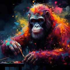 Ape Essence: Captivating Images of Intelligent Primate Kin