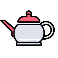 Obraz premium teapot icon