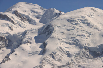 König der Alpen, Mont Blanc (4810) vom Le Brevent gesehen
