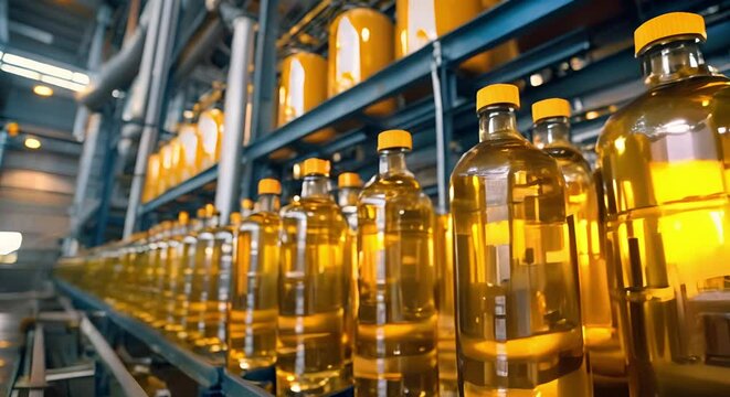 Facility Manufactures Biodiesel from Waste Cooking Oil or Animal Fat. Concept Waste Cooking Oil, Biodiesel Production, Animal Fat, Renewable Energy, Sustainable Manufacturing