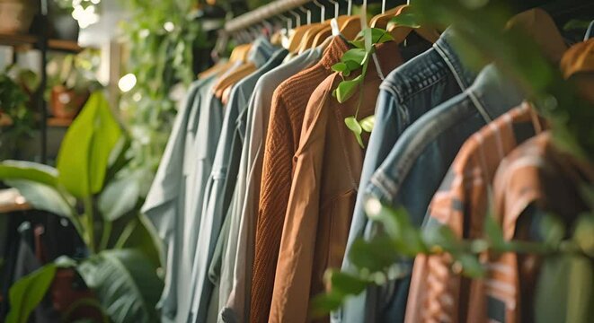 Championing Ethical and Sustainable Fashion for Environmental Responsibility. Concept Sustainable Fabrics, Upcycling Trends, Fair Trade Practices, Eco-Friendly Brands