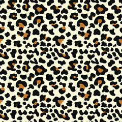 animal leopard pattern vector background cat spots modern seamless print