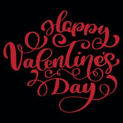 Simple happy valentines Day celebration design