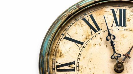 High-Resolution Clock Photo for Web Banners