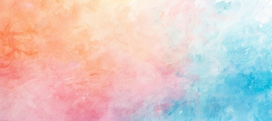 Soft Pastel Watercolor Background: Serene Color Palette