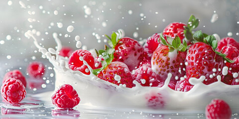 Satisfying Strawberry Smoothie Fruity Pink Beverage