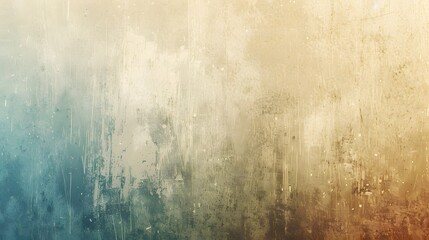 a beige brown blue retro grainy gradient background, where classic hues and textures converge to...