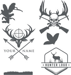 Set of hunting elements