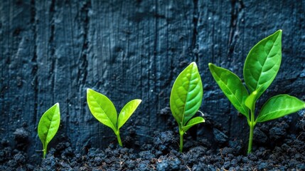 Naklejka premium Make Things Better - The Path to Growth, Innovation and Success. A Conceptual Visualization 