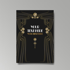 Romantic floral motive, elegant geometric beautiful background