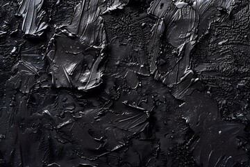 White black grunge texture background. Street art black paint background.