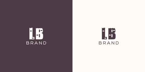 LB letters vector logo design