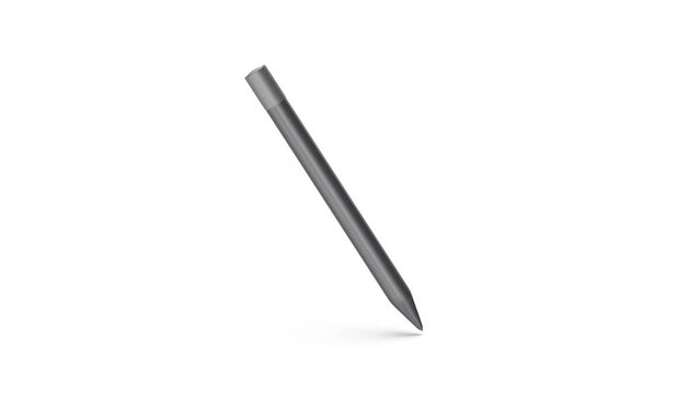 Stylus pen for graphic tablet on white background