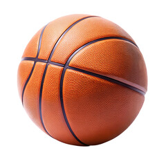 High angle basketball on a field close-up