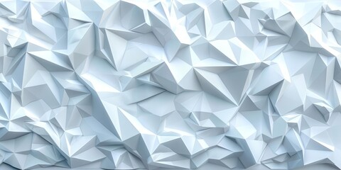 Obraz premium Abstract white background with geometric pattern